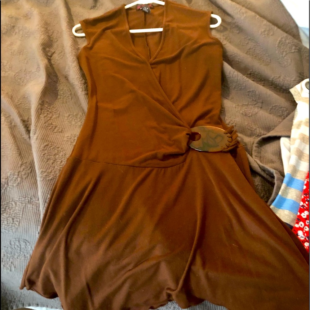 Brown dress